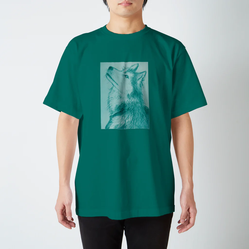 くろがおのわんぬ🐶 Regular Fit T-Shirt