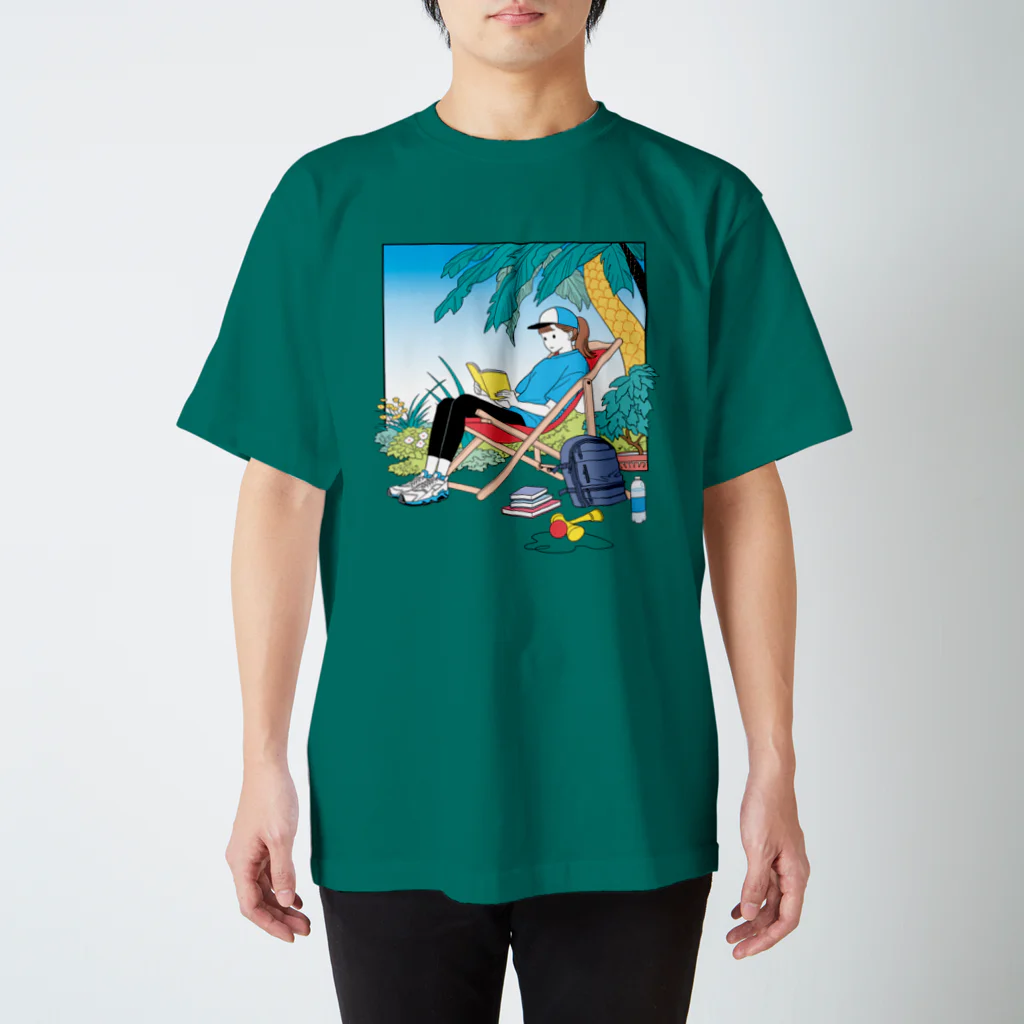 worQshopのBOOK BREAK-T スタンダードTシャツ