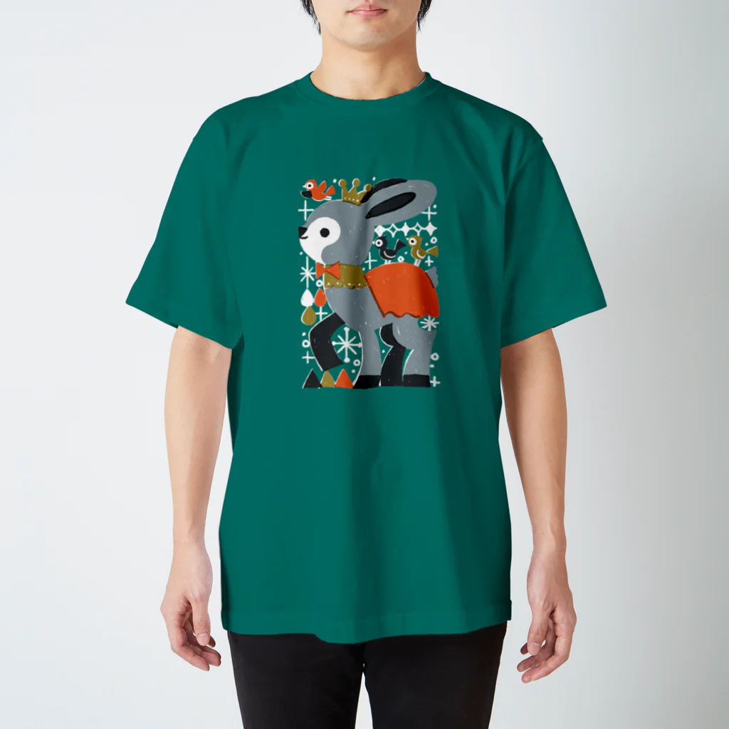 サタケシュンスケ｜イラストレーターのクリップスプリンガー スタンダードTシャツ