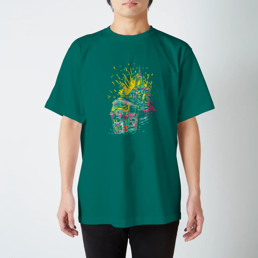 Aki Kuboki ONLINE SHOPのタイへの気づかぬ想い WH Regular Fit T-Shirt