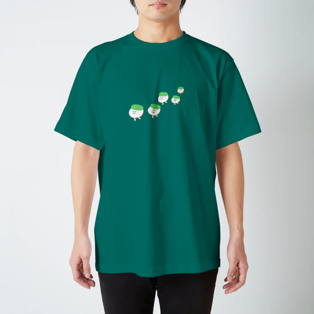 けちゃっぷごはんのお店のずんずんずんだ餅 スタンダードTシャツ