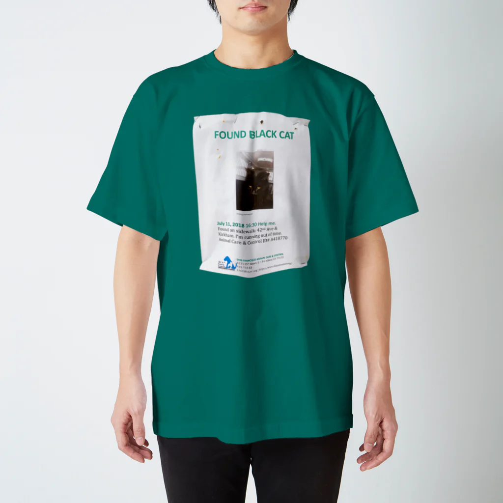 unknown_objectの Missing cat スタンダードTシャツ