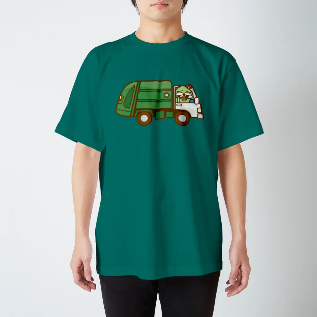 コメビツくんのザンパンくんのゴミ収集車 スタンダードTシャツ