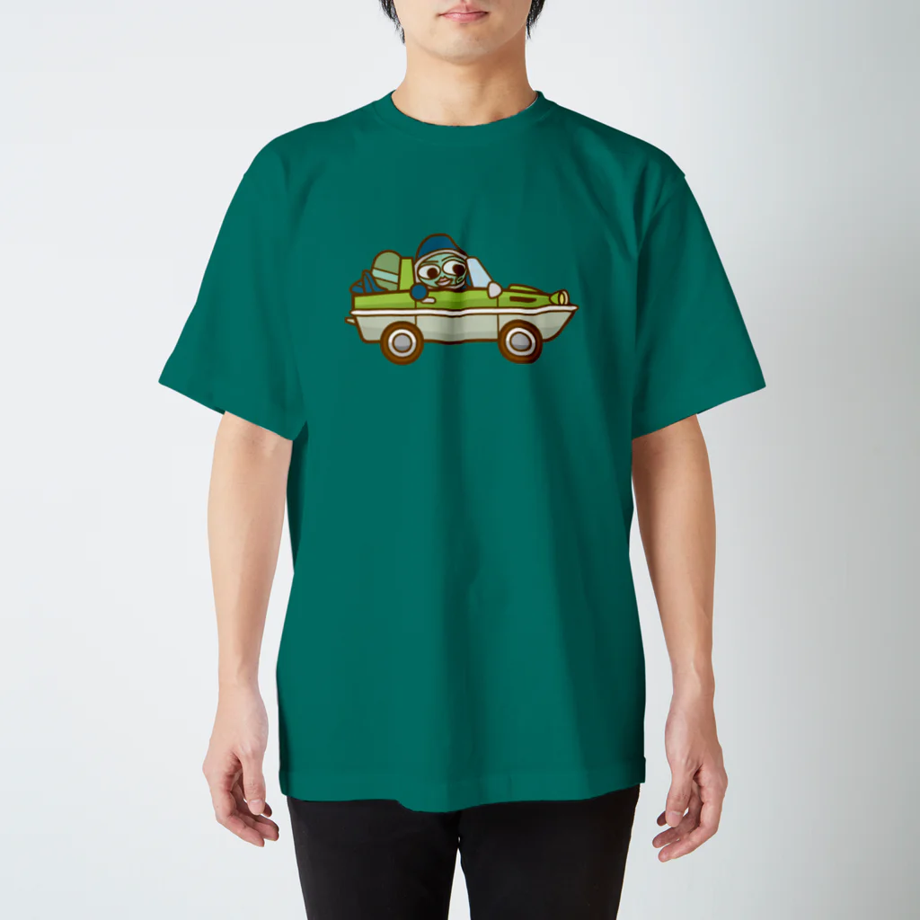 コメビツくんのウズシオくん水陸両用車 スタンダードTシャツ