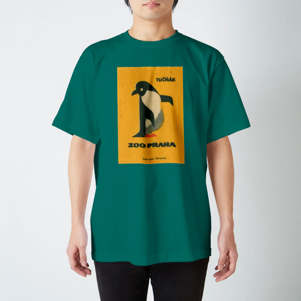 YS VINTAGE WORKSのチェコ・プラハ動物園　ペンギン　 Regular Fit T-Shirt