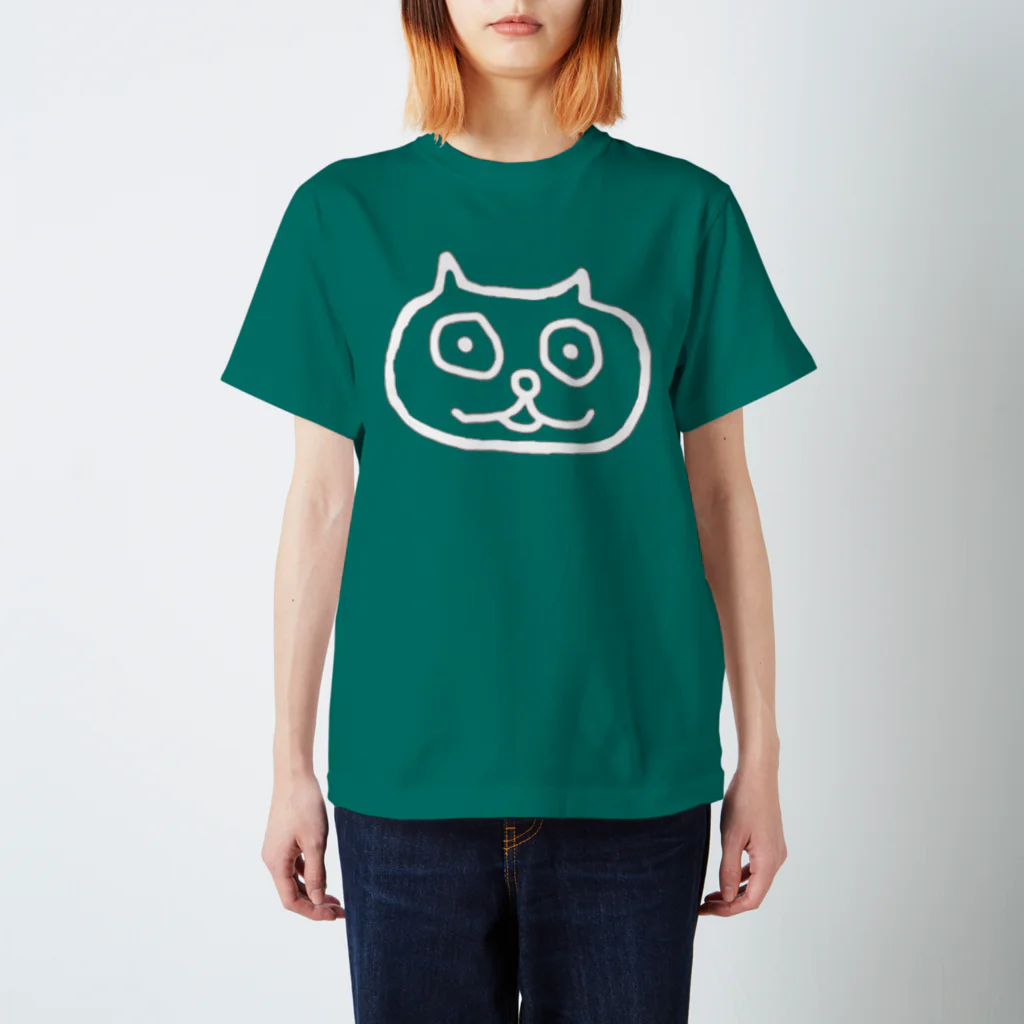 パワー猫のお店のパワー猫Tシャツ(ダーク系各種) スタンダードTシャツ