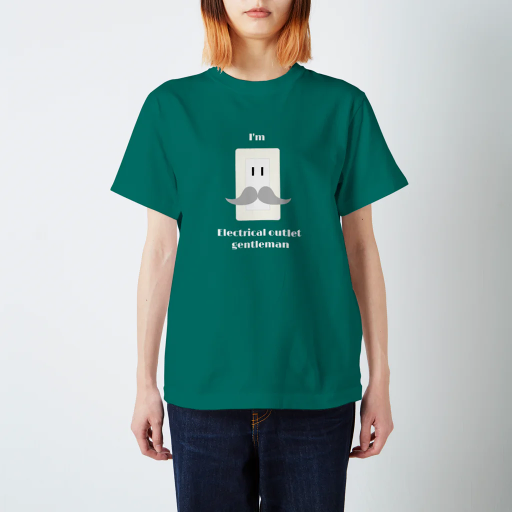 SS14 Projectのコンセント紳士 SiroHIGE Regular Fit T-Shirt