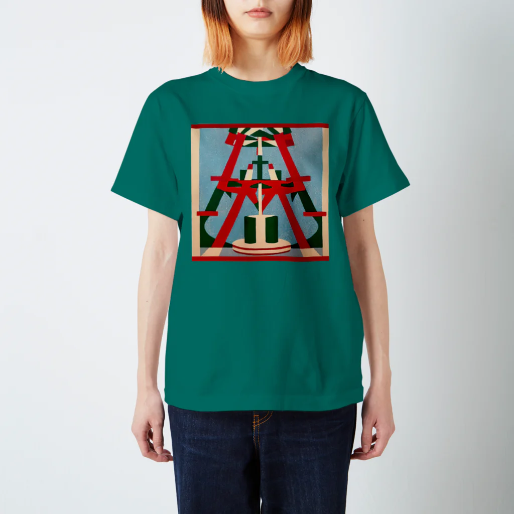 Danke Shoot Coffeeのクリスマスツリー Regular Fit T-Shirt