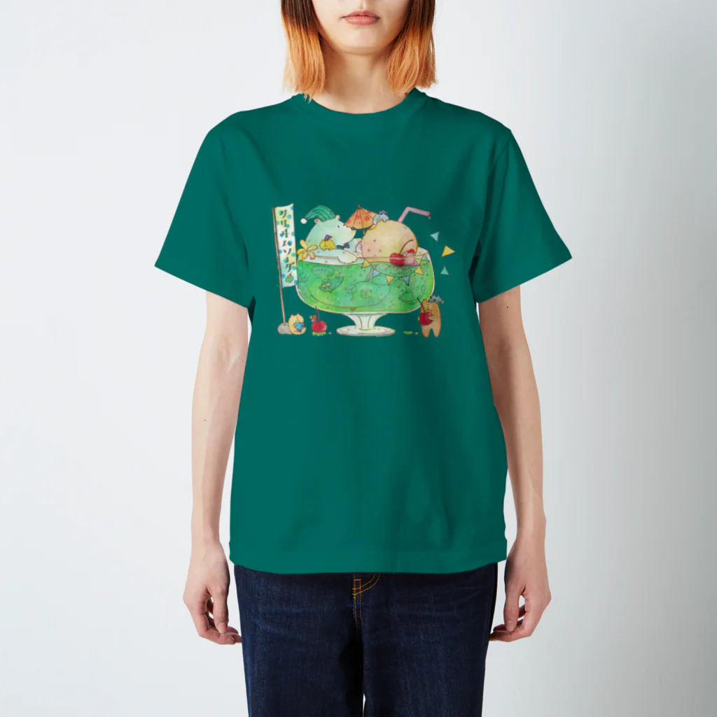 NONKI NIKKIのシロクマの夢 スタンダードTシャツ