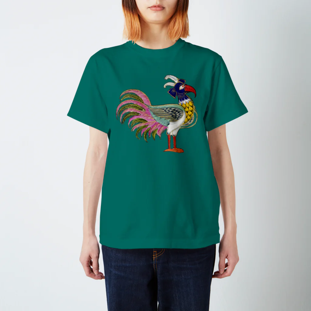 PALA's SHOP　cool、シュール、古風、和風、の伝説上の神話の鳥 スタンダードTシャツ