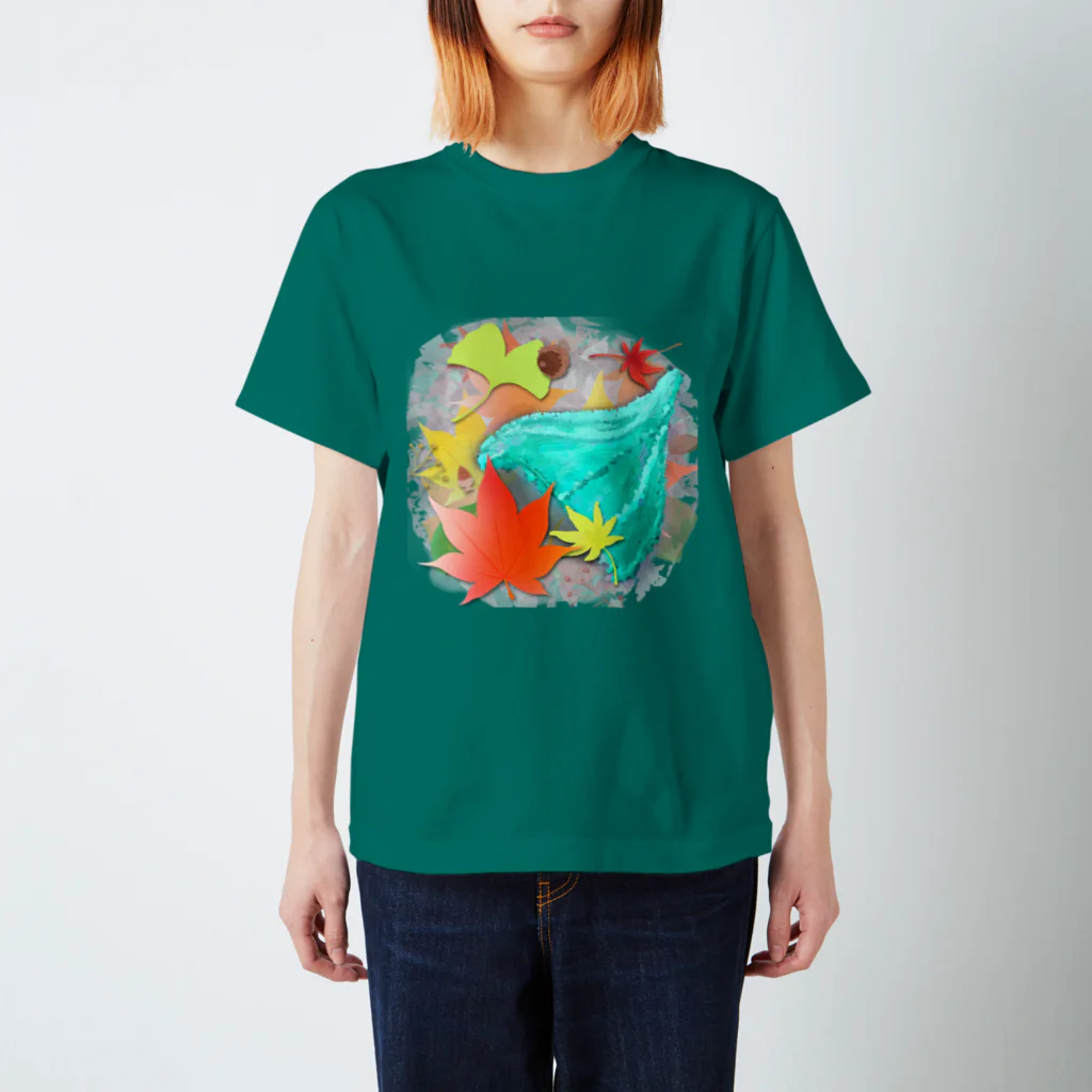 月夜のタツノオトシゴのAutumn of the dwarfs Regular Fit T-Shirt