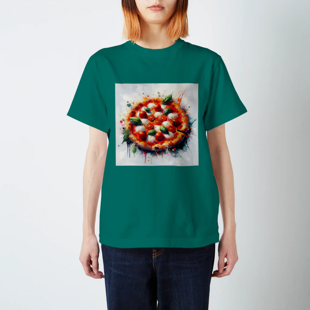 ぴっつぁのぴっつぁ　マルゲリータα Regular Fit T-Shirt