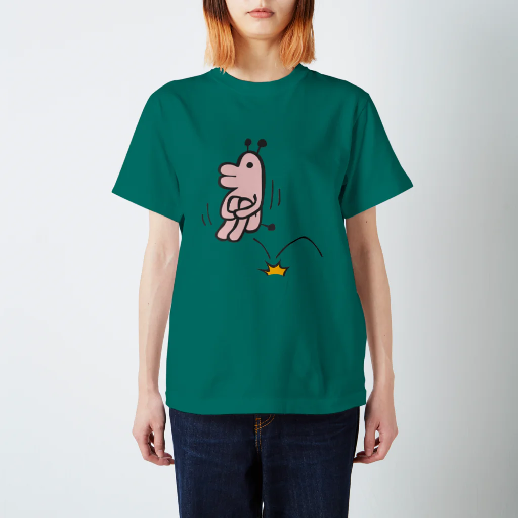 タキヲ＠スタンプ販売「どうぶつくん」のどうぶつくん（いまいくよ） Regular Fit T-Shirt