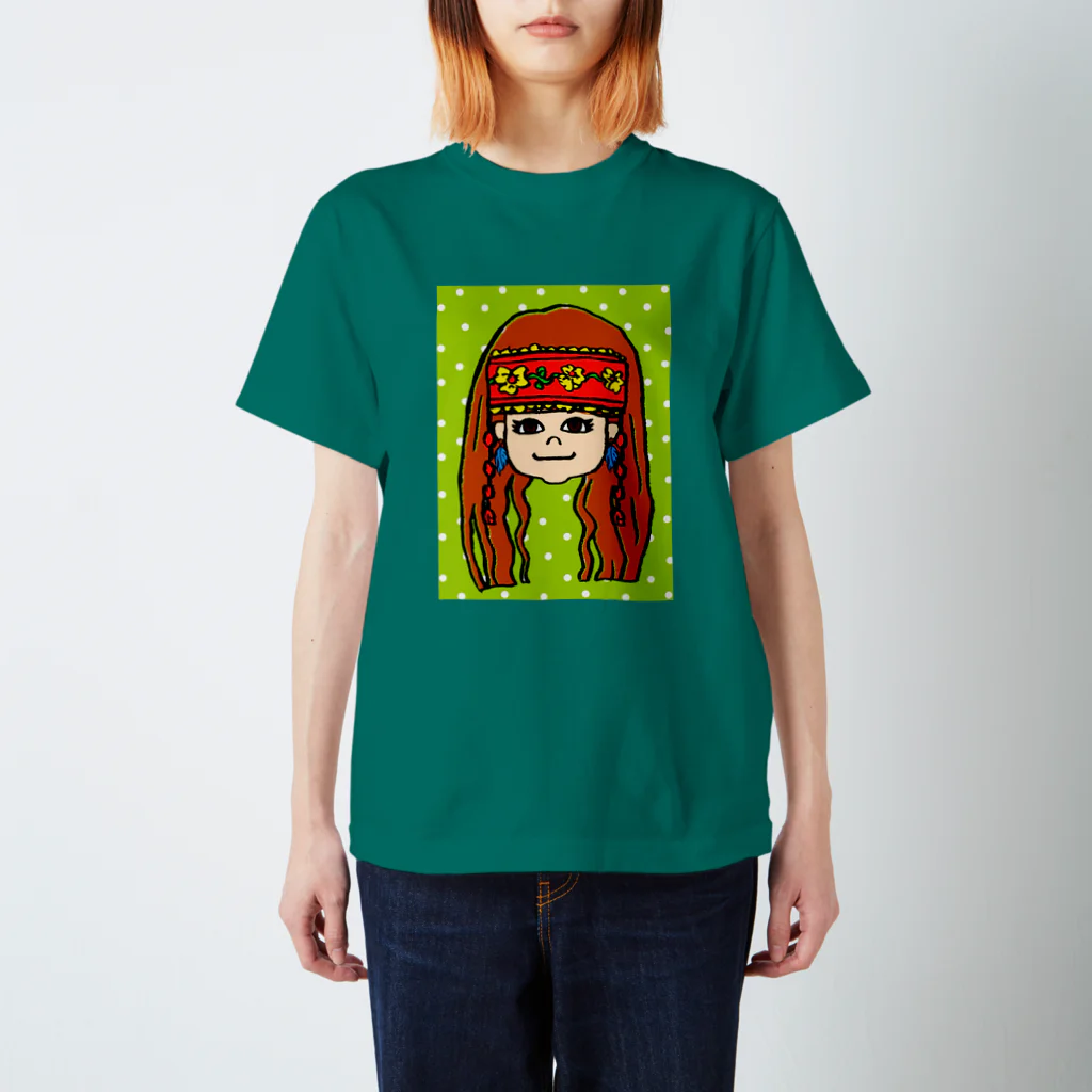 NahunggoのIndian Girl☆ スタンダードTシャツ