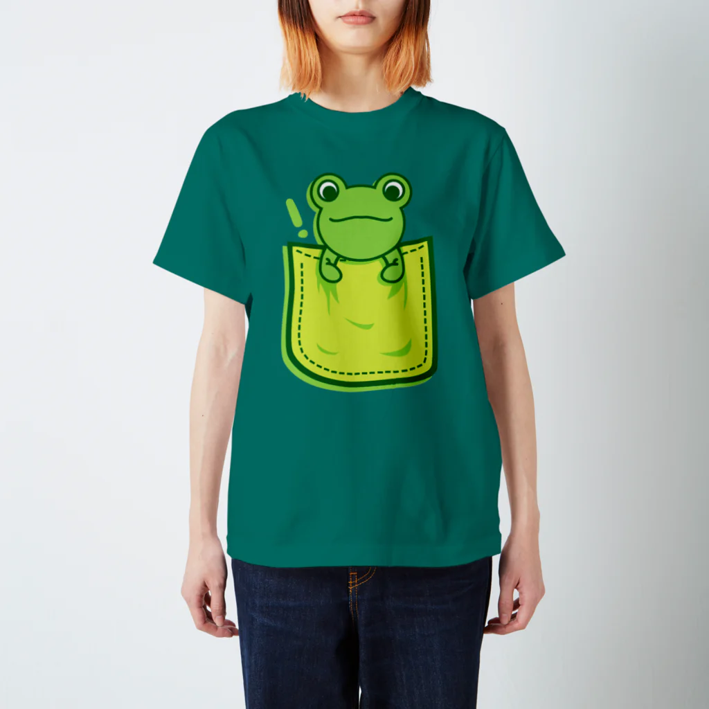 AURA_HYSTERICAのFrog_in_the_Pocket スタンダードTシャツ