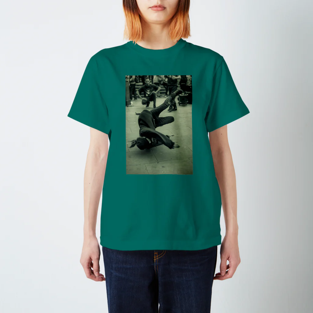 TelbbowyのGreen London Regular Fit T-Shirt