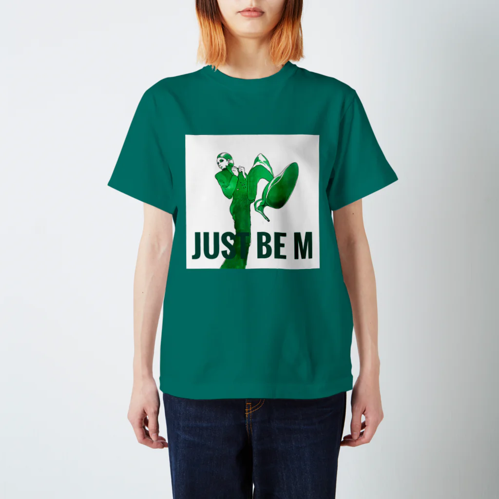 ふみ★雹雫のgreen woman model スタンダードTシャツ