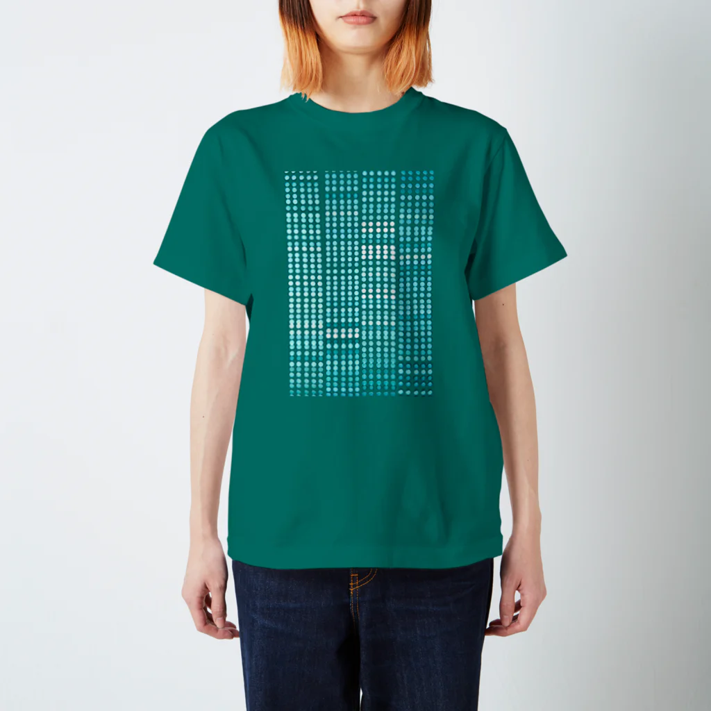 DAIGAKUKUNの水玉ぼけ Regular Fit T-Shirt