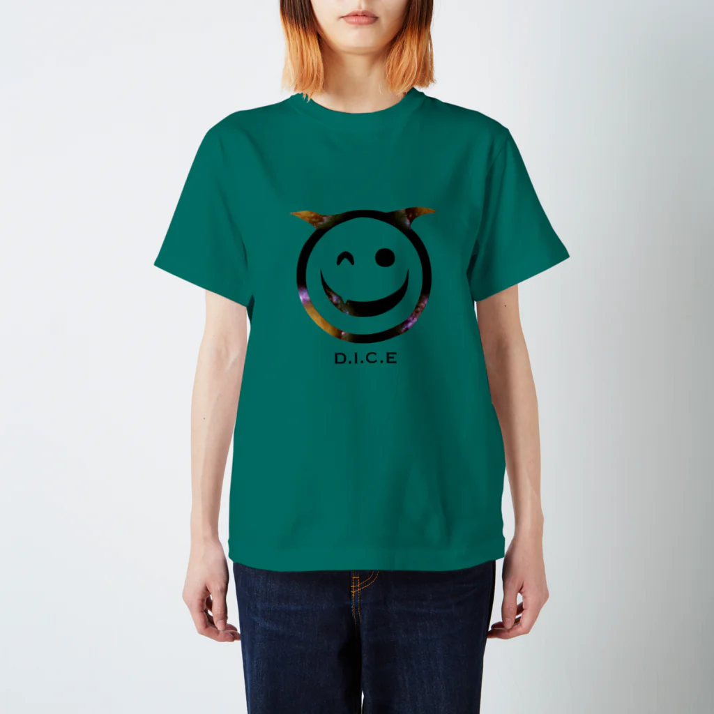 D.I.C.E productsのDEVIL SMILE スタンダードTシャツ