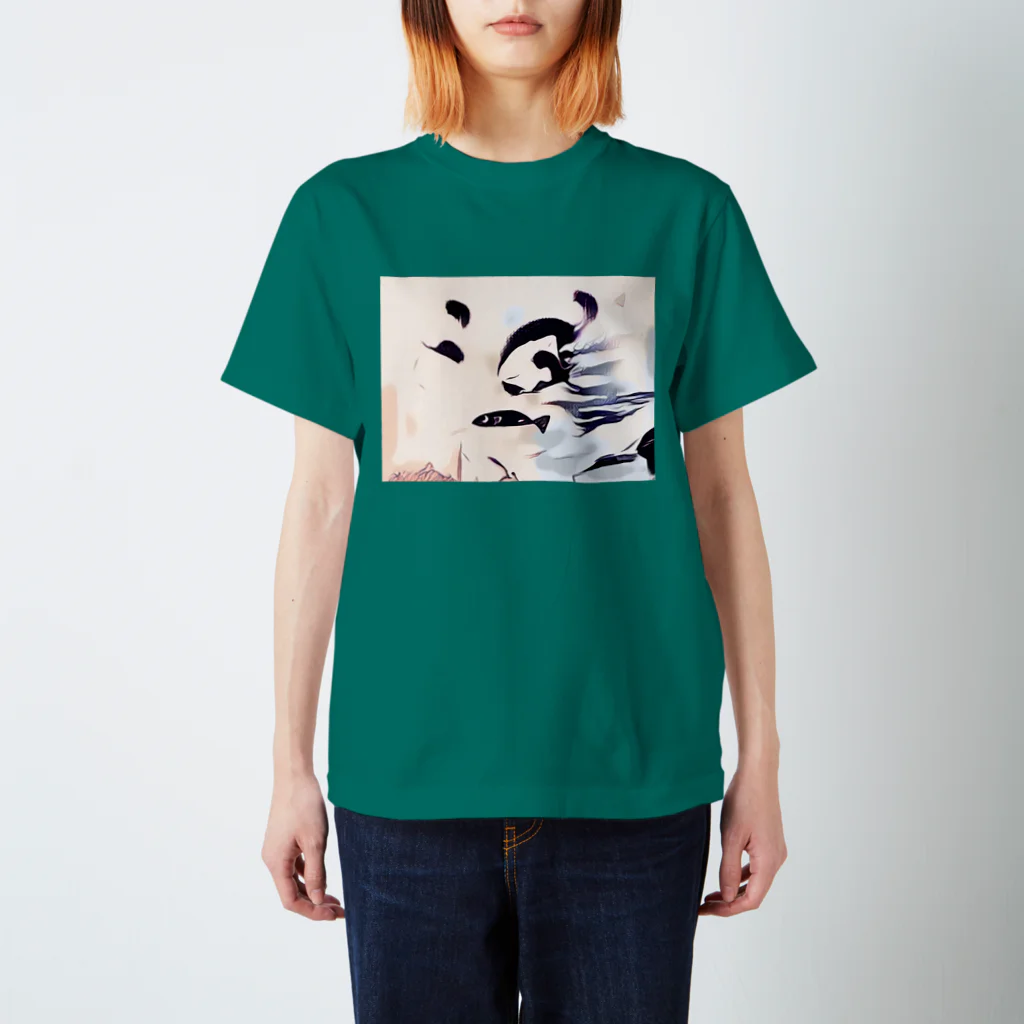 kwgchのさかな Regular Fit T-Shirt