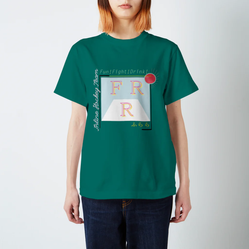 mojappleのＦＲＲ（英語ロゴのみ/あわいver.） スタンダードTシャツ