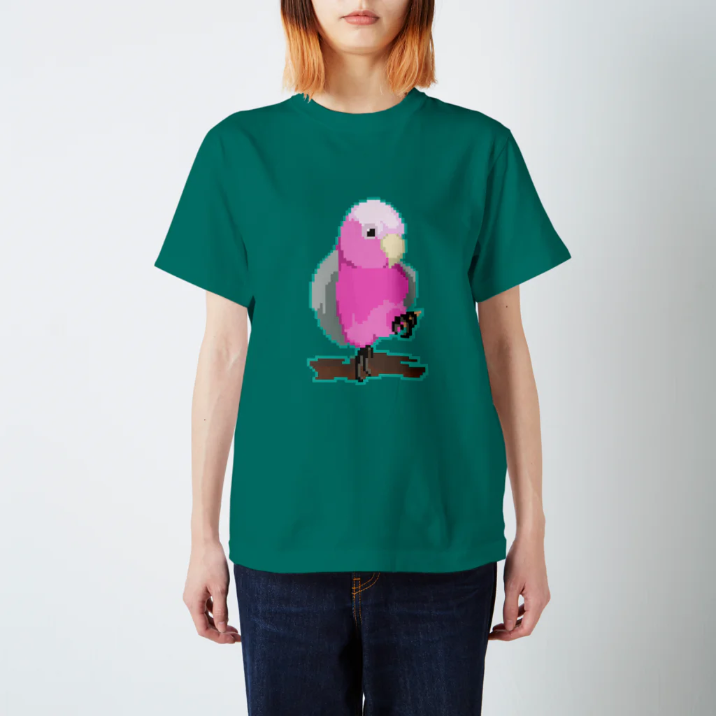 ソケットれんちのモモイロインコ スタンダードTシャツ