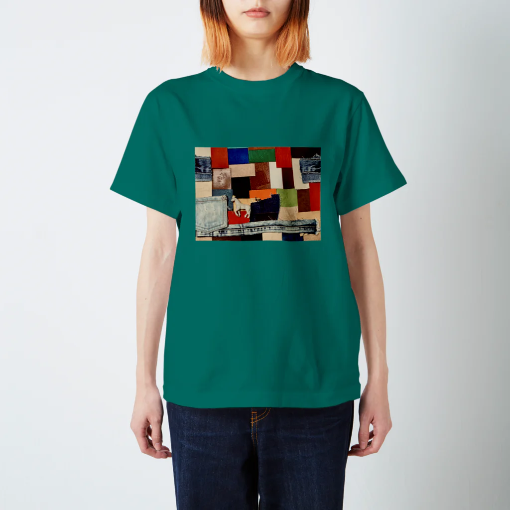 en_madeのアートデザインホース スタンダードTシャツ