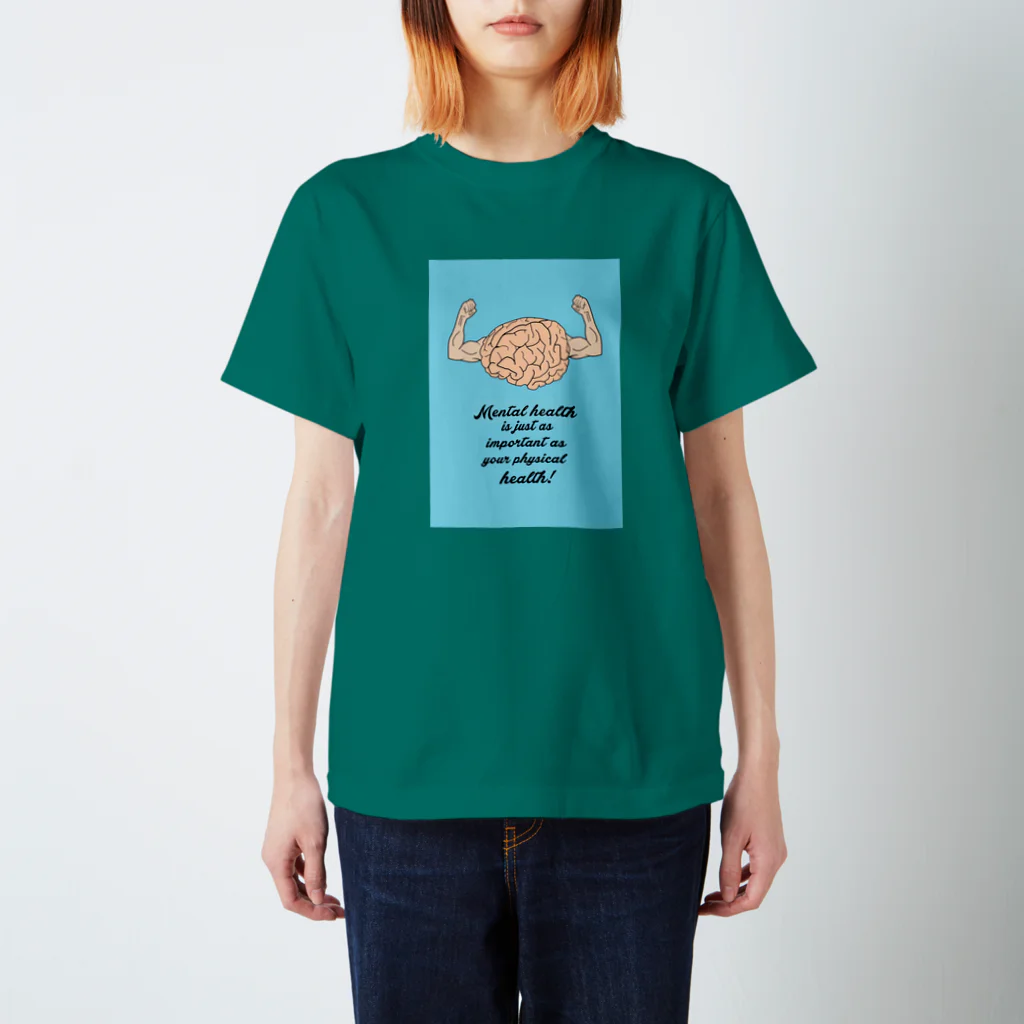 すじこ丸のmental does you スタンダードTシャツ