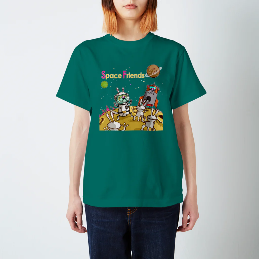 sasabayashi8のフェレット宇宙親善大使 Regular Fit T-Shirt