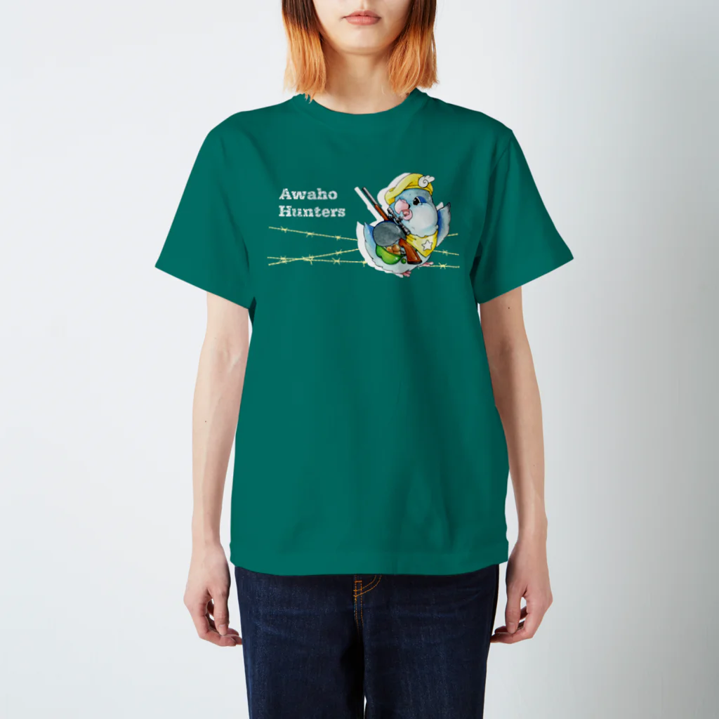 似顔絵工房きすけンちのサバゲーマメルリハ隊員 スタンダードTシャツ