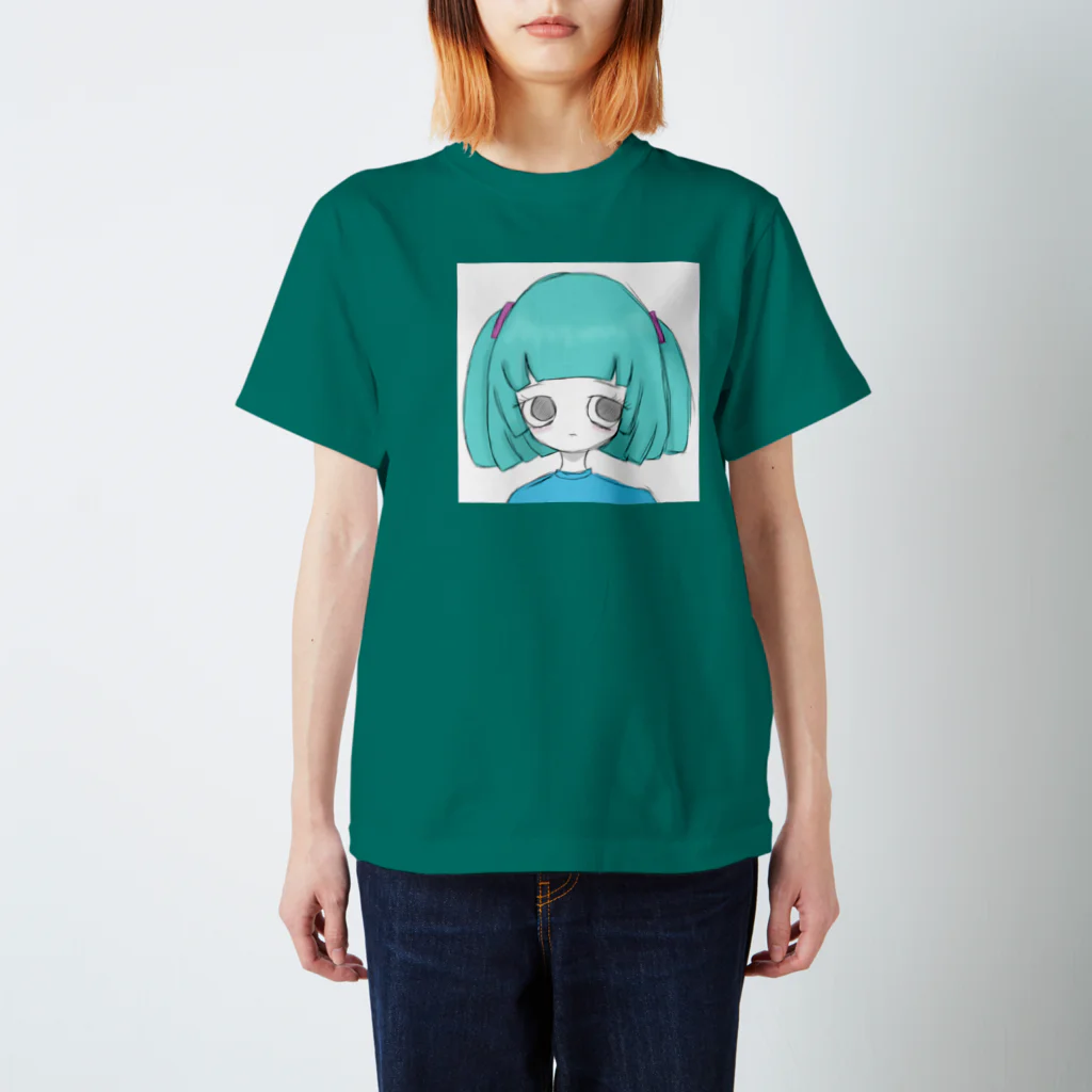 水口の自殺未遂水ちゃん スタンダードTシャツ