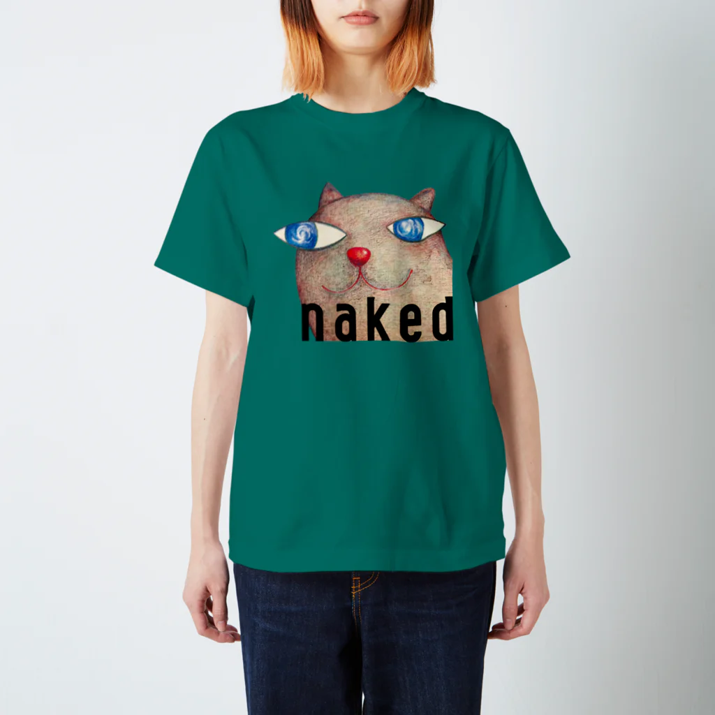 KatsuのAnimal naked スタンダードTシャツ