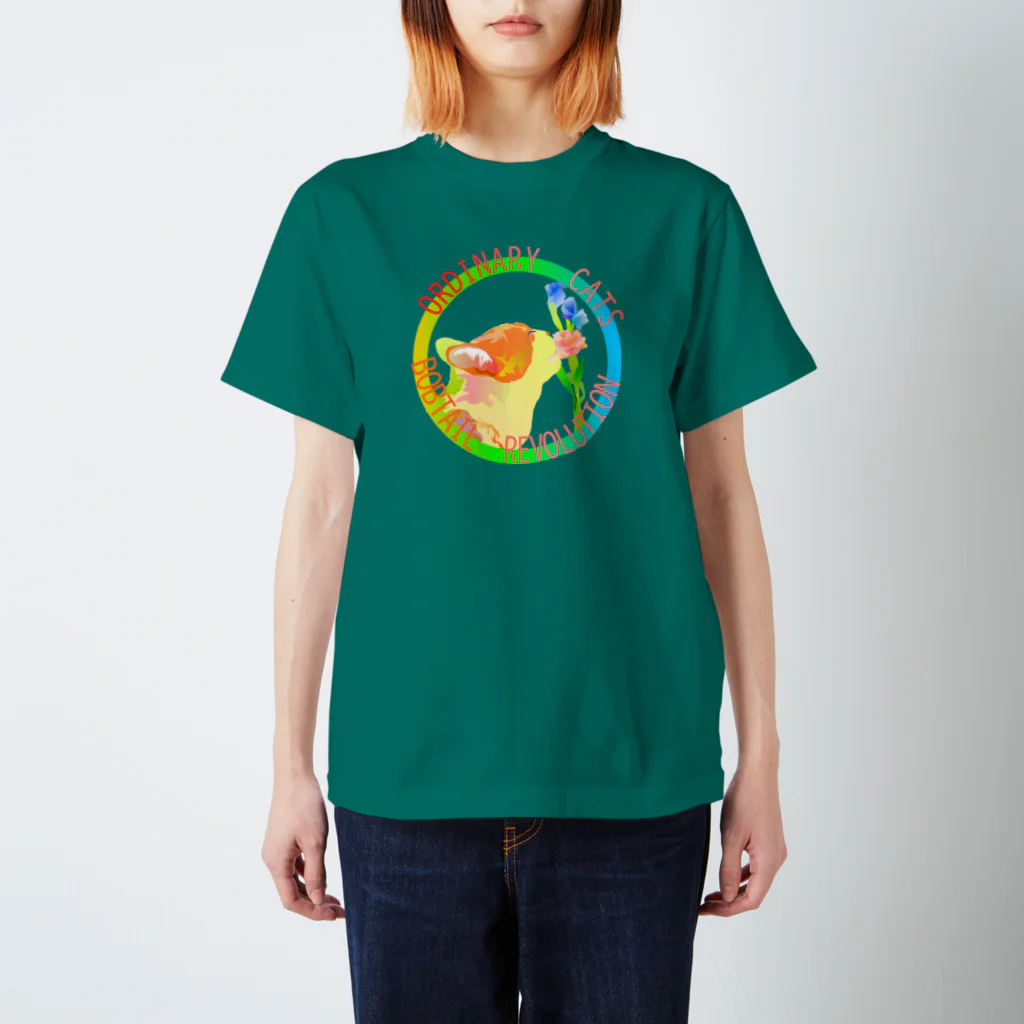 『NG （Niche・Gate）』ニッチゲート-- IN SUZURIのOrdinary Cats06h.t.(春) Regular Fit T-Shirt