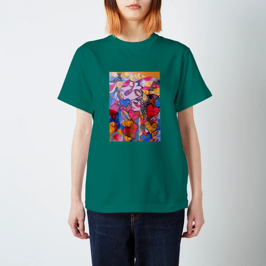 カピの母と子 Regular Fit T-Shirt