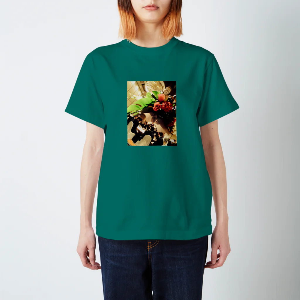 ヒダカユウジの花と人と スタンダードTシャツ