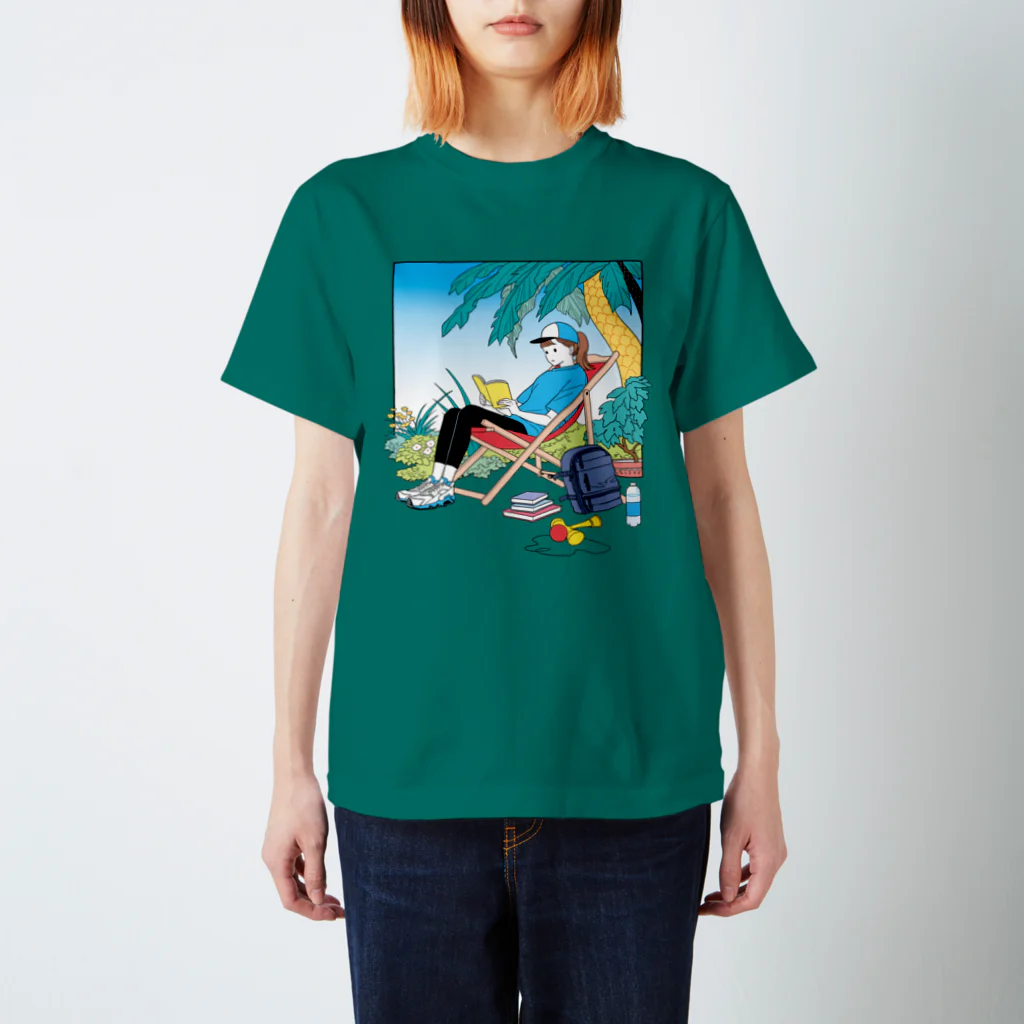 worQshopのBOOK BREAK-T スタンダードTシャツ