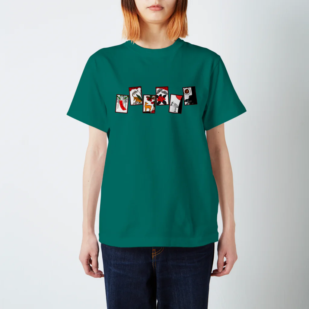 くいなの母の沖縄花札3 スタンダードTシャツ