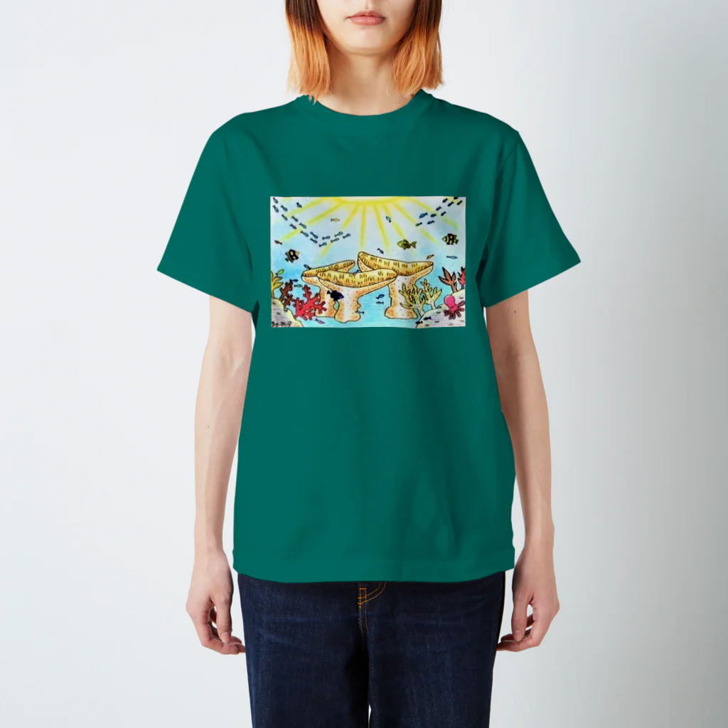 I-z-m-y's worksの光射す海 ～in パラダイス～ Regular Fit T-Shirt