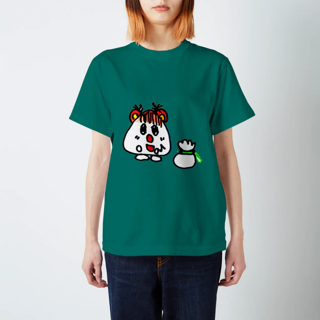 ウタハムちゃんです♪のウタハムちゃんトナカイ スタンダードTシャツ