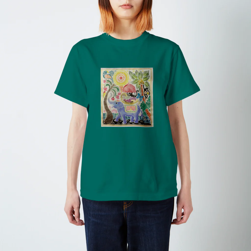 津久井智子のJalan Monkey Forest スタンダードTシャツ