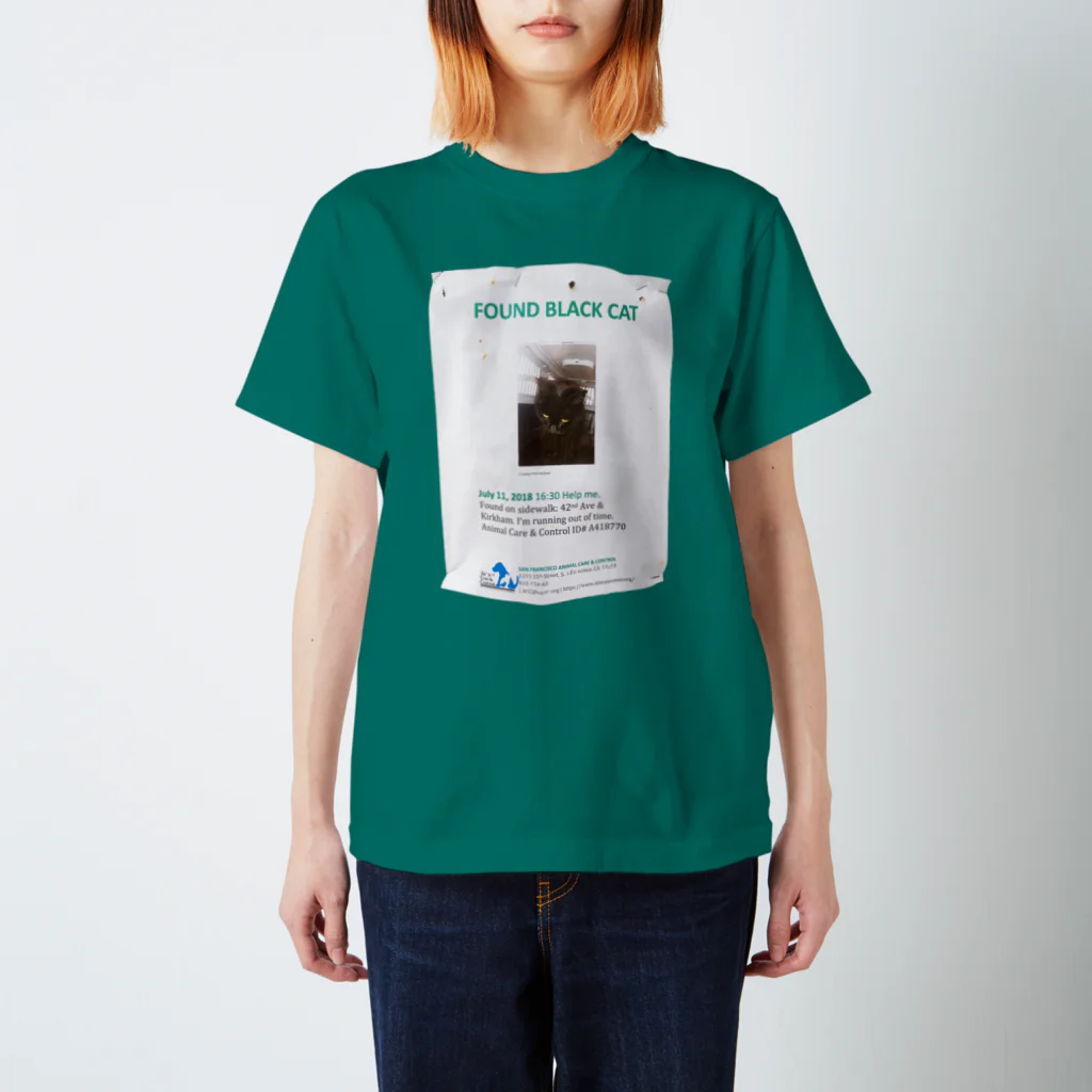 unknown_objectの Missing cat スタンダードTシャツ