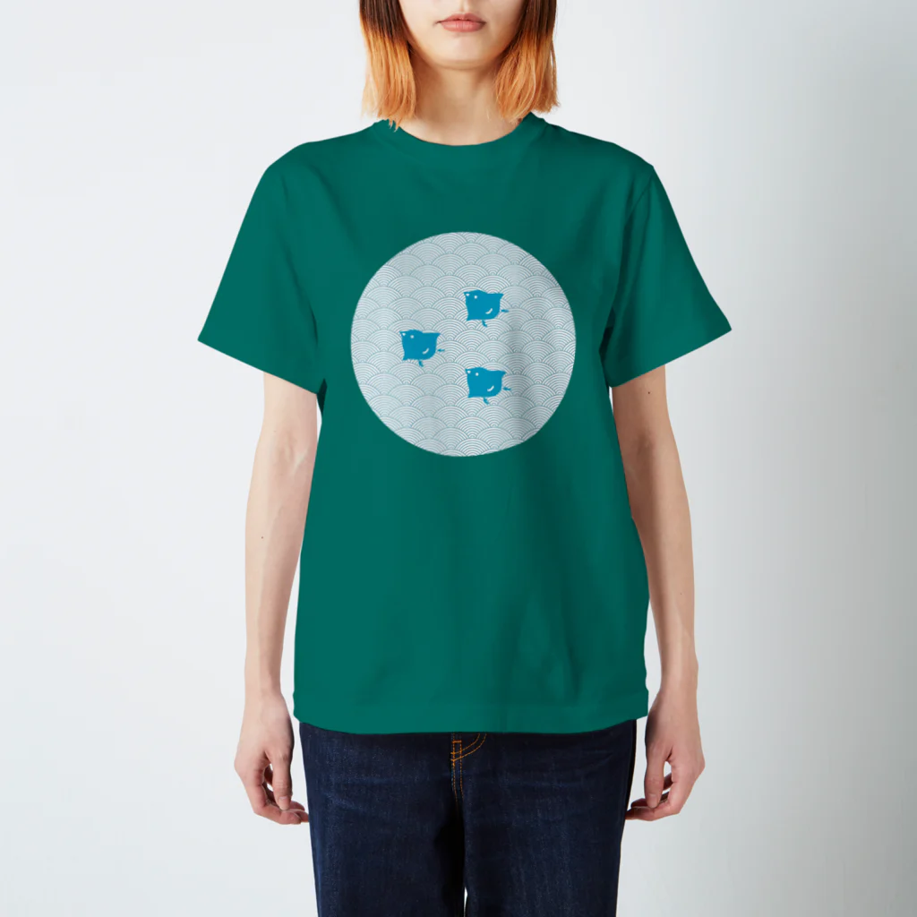 3out-firstの青海波と千鳥 スタンダードTシャツ