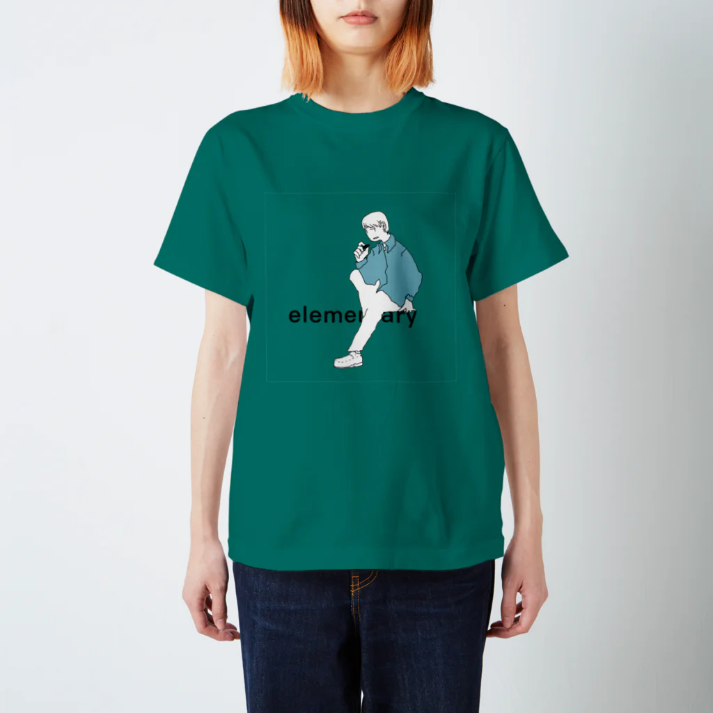 ポポさんのお店のえれめんたりー Regular Fit T-Shirt