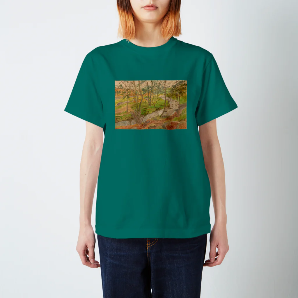 SJMavisのグリンドルフォールドの自然美：Natural Beauty of Grindleford スタンダードTシャツ