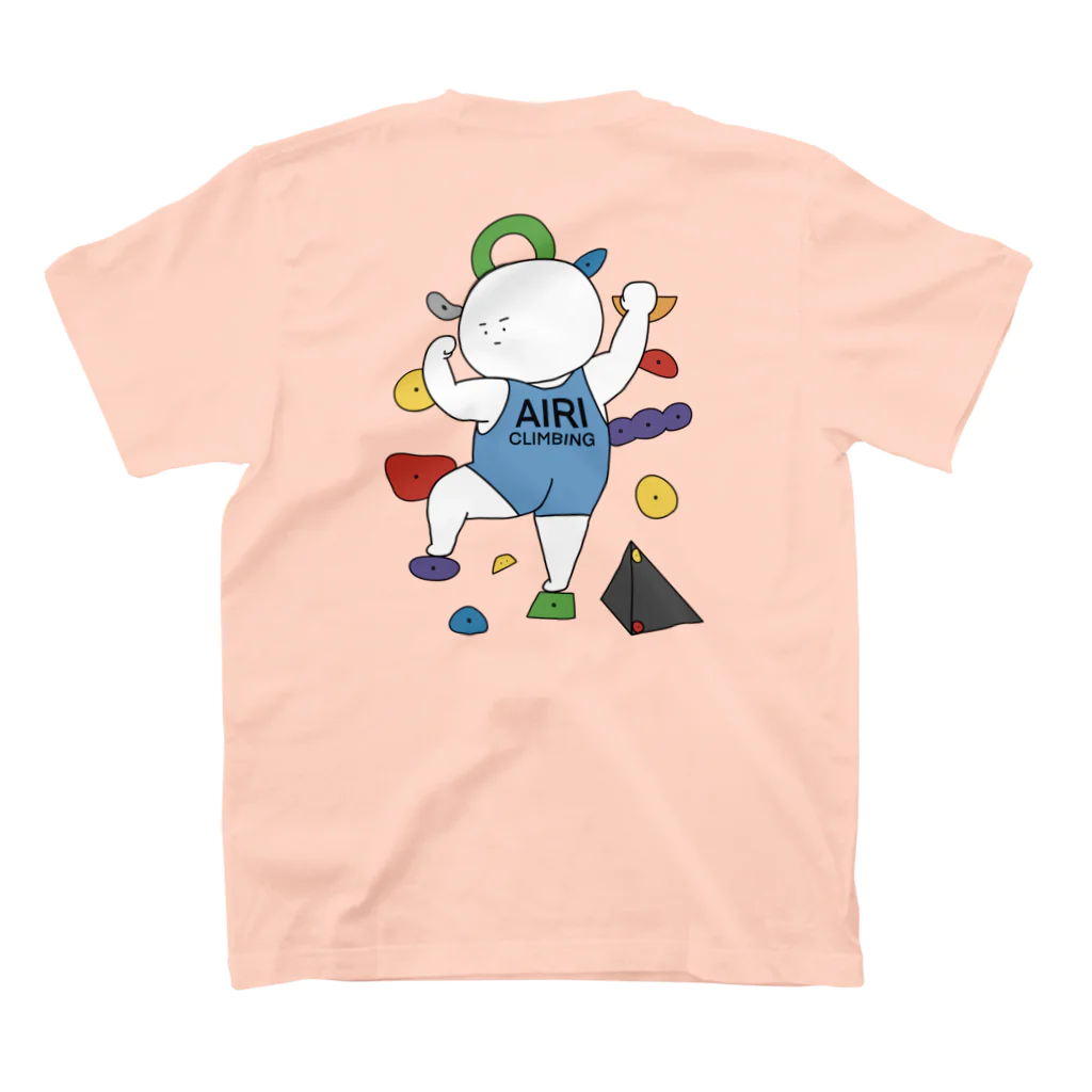 もちもちしらたまくんのしらたまくんAIRIちゃん専用 スタンダードTシャツの裏面