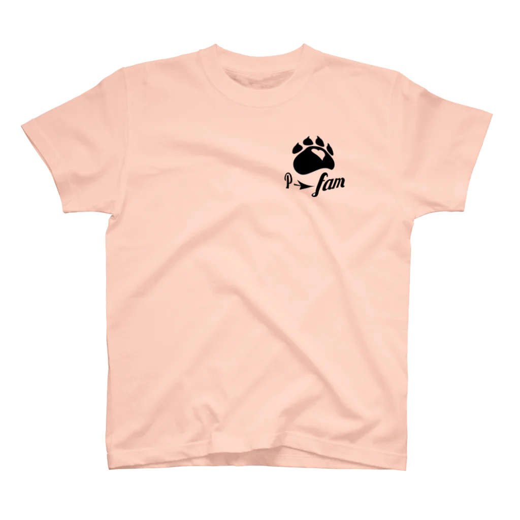 P➛fam.comのP➛KUMAちゃん(羽バージョン) Regular Fit T-Shirt