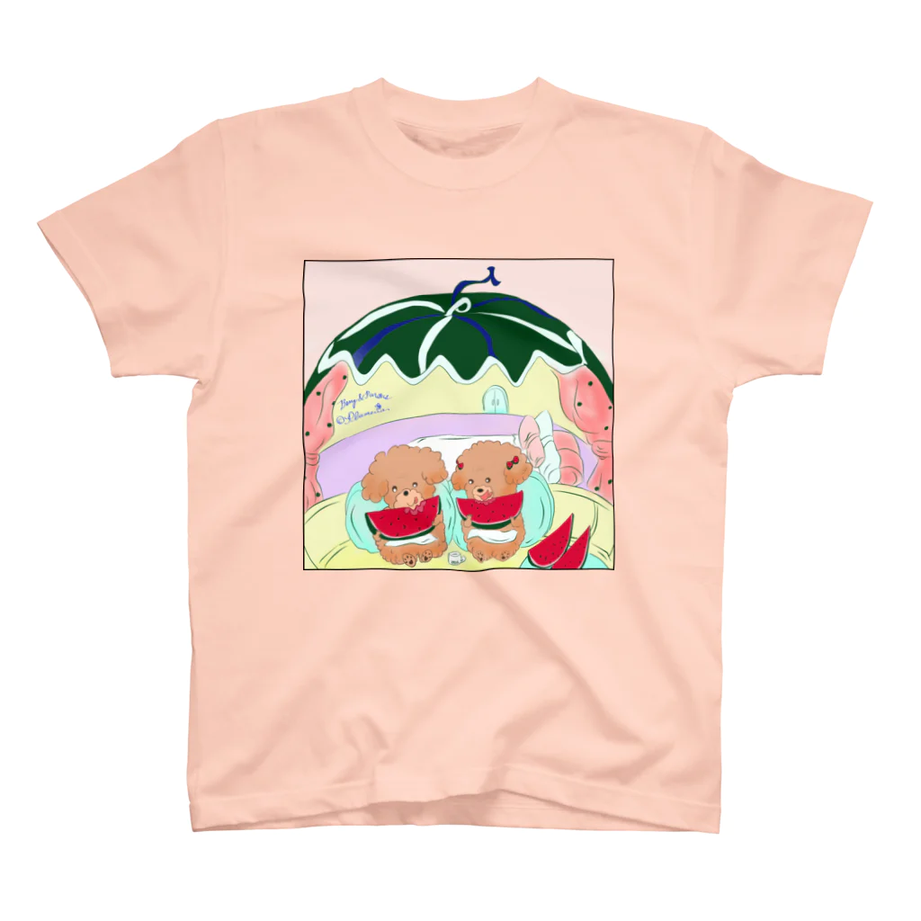 Berry & Pursers®︎ の♪   《Happy🍉Glamping》 スタンダードTシャツ