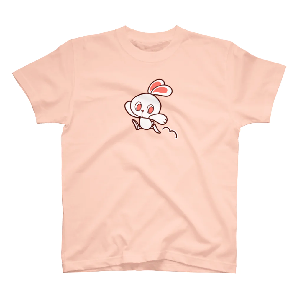 レタ(LETA)のぽっぷらうさぎ(じゃんぷ！) スタンダードTシャツ