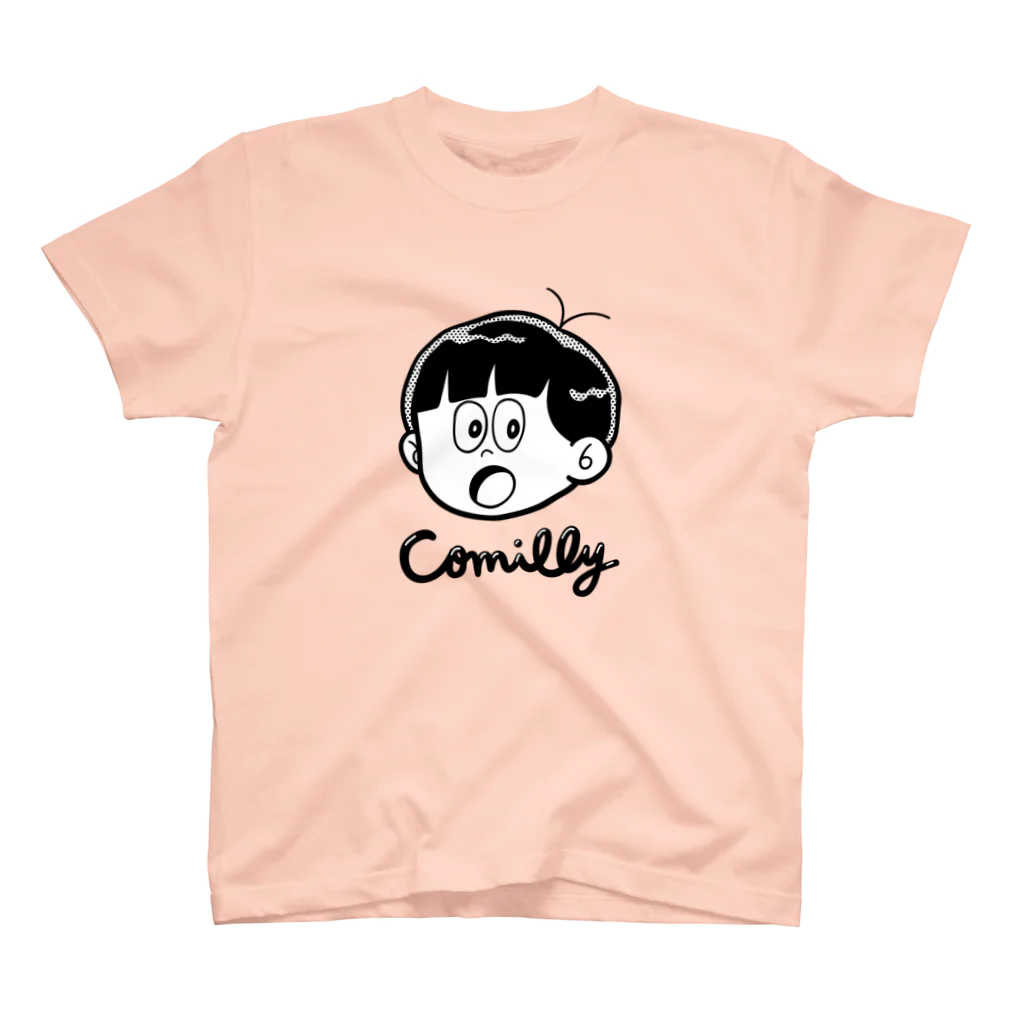 Comillyのコミリーシリーズ スタンダードTシャツ