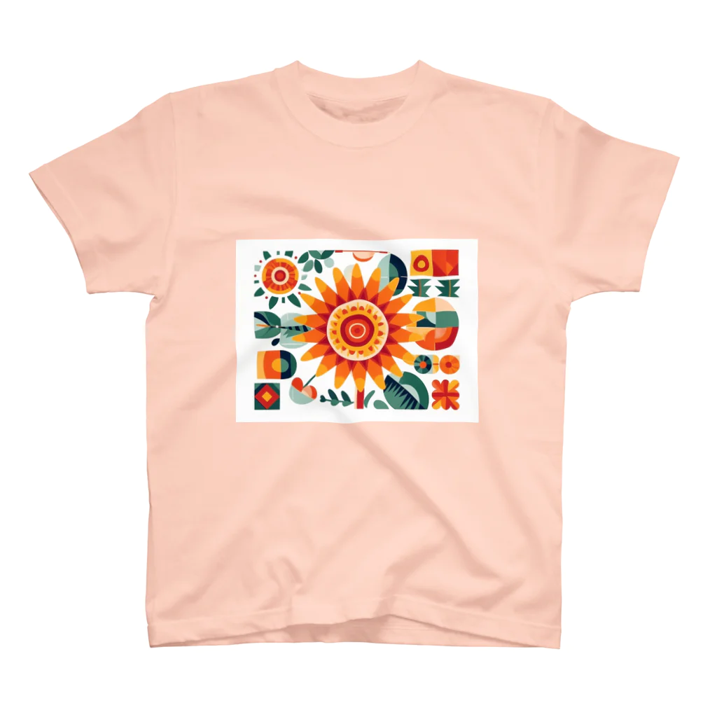 太陽の光に包まれて　Wrapped in Sunlightの太陽のキスに包まれて Regular Fit T-Shirt